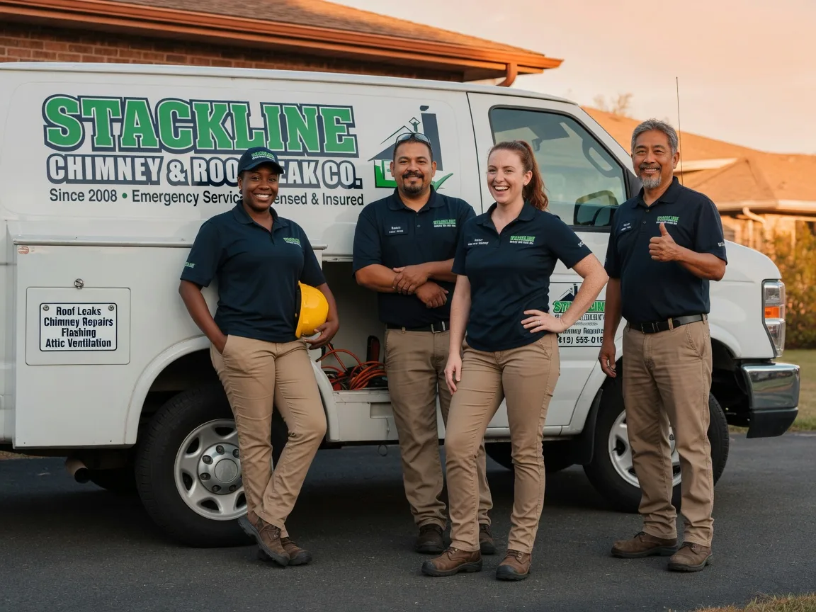 Chimney flashing repair company in Memphis, MI